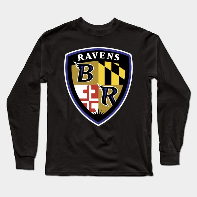 Baltimore-City(2) Long Sleeve T-Shirt by GigglesShop